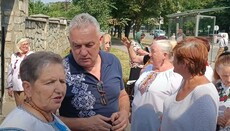 К собору Ивано-Франковска в качестве «перешедшей общины» УПЦ пришли униаты