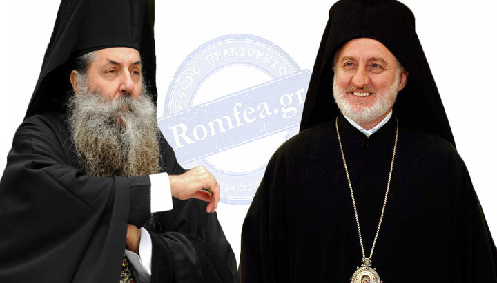 Митрополит Серафим призвал архиепископа Элпидофора к покаянию. Фото: romfea.gr