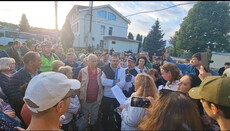 В селе Вита-Почтовая прихожане и настоятель подтвердили свою верность УПЦ