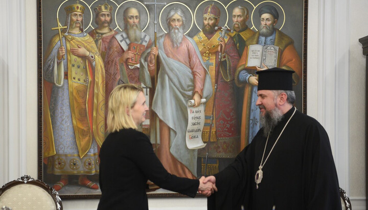 U.S. Ambassador discusses religious situation in Ukraine with Dumenko