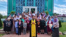 В селе Олеск рейдеры ПЦУ угрожают семьям верующих УПЦ