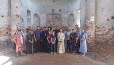 На Полтавщині відновили богослужіння у старовинному Благовіщенському храмі