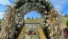 У монастирі села Андрусіїв вшанували пам'ять «Хлібної» ікони Богоматері