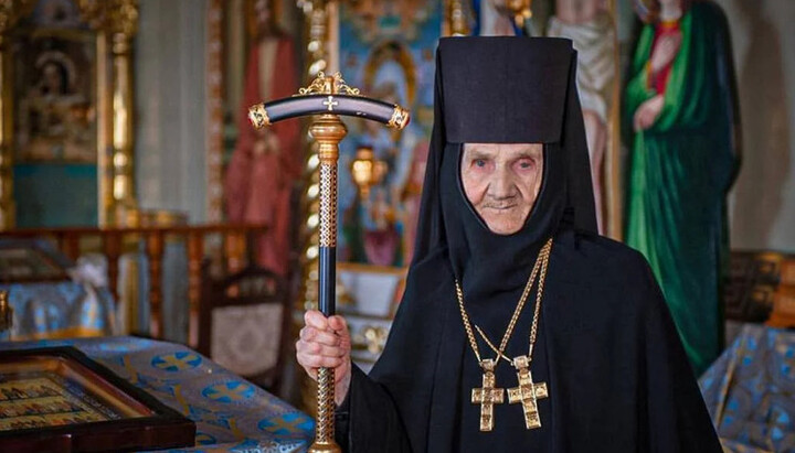 Старейшая игумения Украины матушка Алевтина. Фото: пресс-служба Ровенской епархии