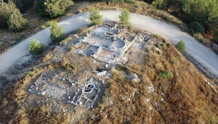 Византийский женский монастырь Хорбат Хани, или Бури-эль-Ханайя. Фото: Israel Antiquities Authority