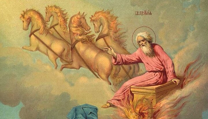 Пророк Илия, фрагмент росписи. Фото: из открытых источников
