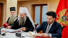 Αρχές του Μαυροβουνίου υπέγραψαν συμφωνία με τη Σερβική Ορθόδοξη Εκκλησία