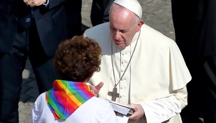 Папа Римский не считает гомосексуальность непреодолимым препятствием для РКЦ. Фото: Grzegorz Galazka / Mondadori Portfolio