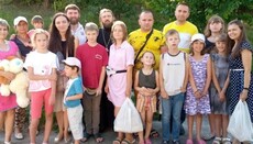 У Полтавській єпархії передали допомогу дітям із особливими потребами