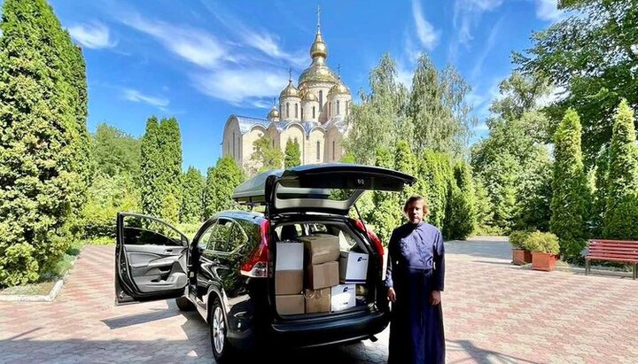 Черкасская епархия УПЦ помогает больницам и монастырям. Фото: пресс-служба епархии