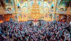 Sea of people: His Beatitude leads celebrations of Pochaiv icon (VIDEO)