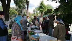 В Олександрії при храмі організували благодійні обіди для біженців