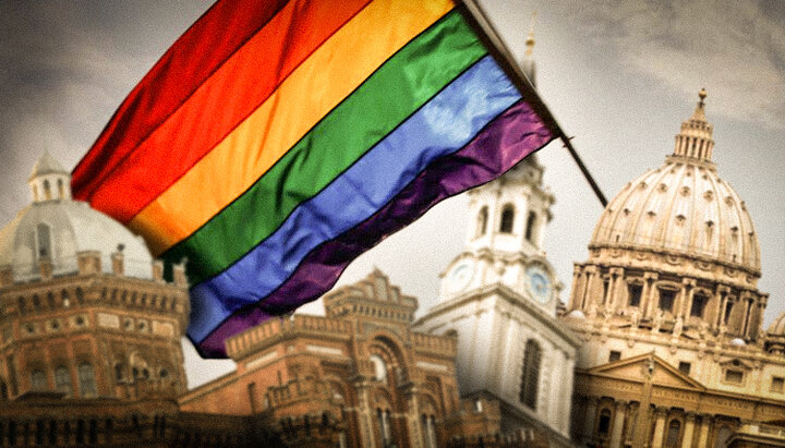 Христианству все больше навязывают ЛГБТ-идеологию. Фото: СПЖ