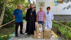 В Полтавской епархии передали гумпомощь детям-сиротам и переселенцам