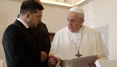 Zelenski a avut o conversație telefonică cu Papa Francisc
