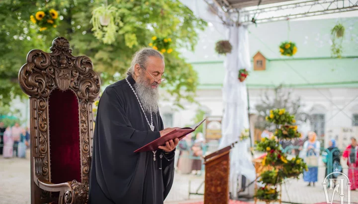 В годовщину интронизации Предстоятель УПЦ возглавил богослужения в Лавре