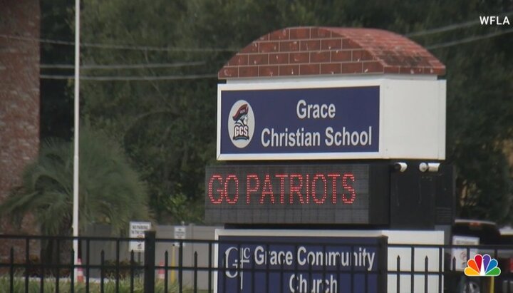 Христианская школа Grace во Флориде отказалась от ЛГБТ-учеников. Фото: nbcnews.com