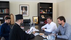 Phanar Exarch discusses interfaith relations with Brovary authorities