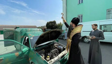 Священник Вінницької єпархії пожертвував автомобіль ЗСУ