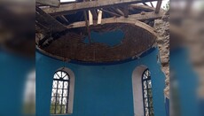 St Nicholas’ church of UOC destroyed due to hostilities in Novopavlivka