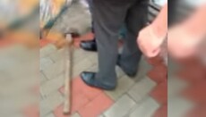 A video of сhurch seizure in Verbivtsi published online