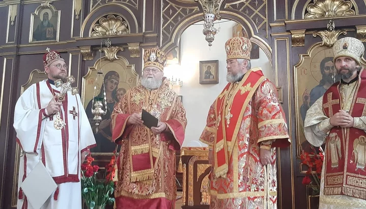 Богослужение в честь памяти священномученика Горазда чешского. Фото: страница Ракошинского монастыря в Facebook