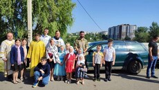 Община Волынской епархии УПЦ передала автомобиль десантникам