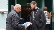 В Полтавской епархии помогли вынужденным переселенцам из зоны боев