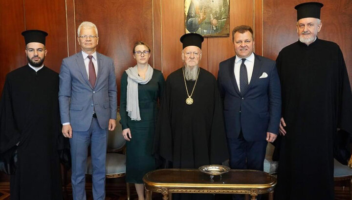 Патріарх Варфоломій прийняв на Фанарі делегацію політиків Литви
