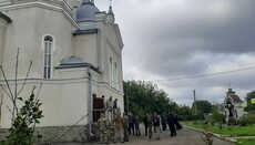 В Попельне опечатали храм УПЦ после попытки захвата