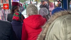 В Сеньковке активисты ПЦУ попытались «перевести» храм УПЦ