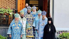 В Зимненском монастыре прошли торжества в честь престольного праздника