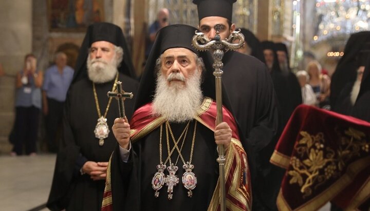 Патриарх Иерусалимский Феофил III. Фото: Facebook Jerusalem-Patriarchate