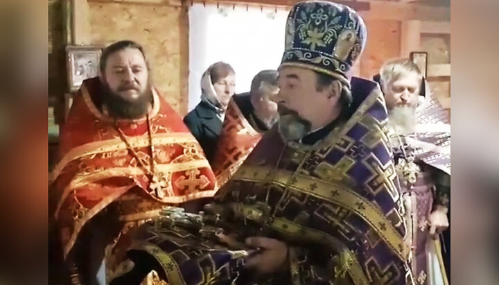 The priest of Ternopil diocese, who'd been in schism, brought repentance