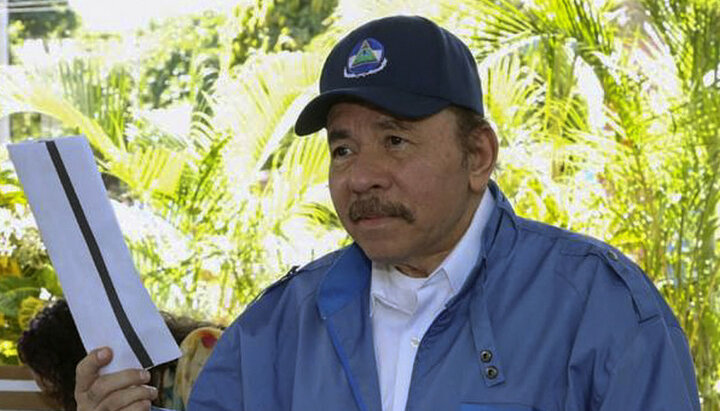Президент Никарагуа Даниэль Ортега Фото:  CESAR PEREZ / NICARAGUAN PRESIDENCY