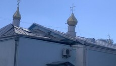 Від обстрілів постраждав храм на честь святителя Миколая в Очакові