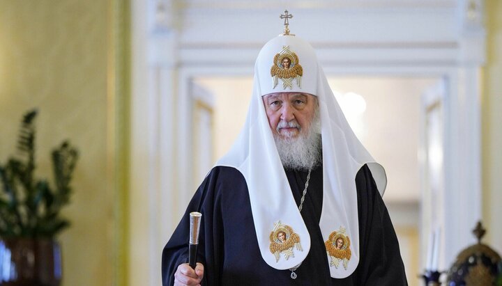 Патриарх Кирилл. Фото: 