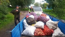 Віруючі УПЦ Рівненської єпархії передали пораненим ЗСУ 1,5 тонни продуктів