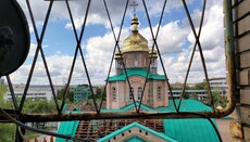 У Мережі з'явилося відео обстріляного кафедрального собору Сєвєродонецька