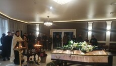 Клирик Запорожской епархии отпел прихожан УПЦ, погибших от ракетного удара
