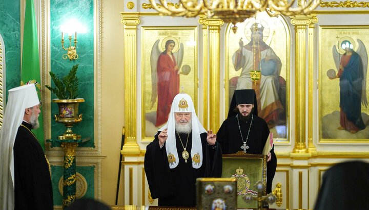 Синод РПЦ от 13 октября 2022 года. Фото: Патриархия.ру