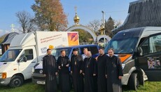 Румунська Церква передала гумдопомогу для переселенців на Закарпатті