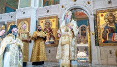 Митрополит Чорногорський очолив літургію у Стрітенському монастирі РПЦ