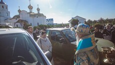 В Одесской епархии УПЦ передали автомобили для нужд ВСУ и медиков