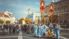 Сотни православных литовцев помолились у чудотворной иконы о мире в Украине