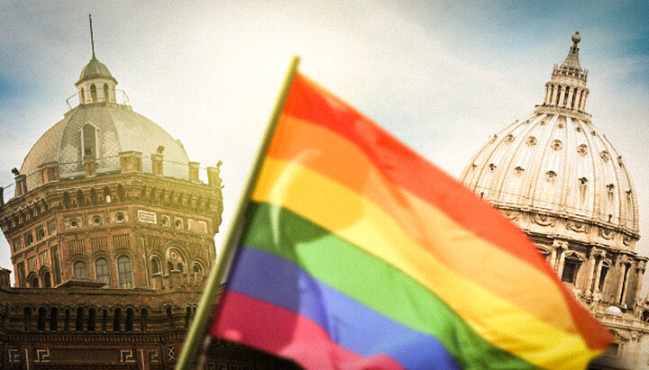 На Фанаре и в РКЦ нет сопротивления ЛГБТ-идеологии. Фото: СПЖ