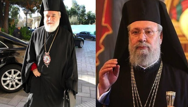 Митрополит Никифор и архиепископ Хризостом. Фото: orthodoxianewsagency