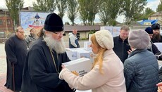 У Запоріжжі 300 осіб отримали допомогу від УПЦ та фонду Новинського
