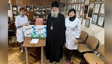 В Запорожье митрополит Лука передал медоборудование детской больнице