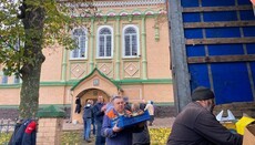Ровенская епархия отправила в Святогорскую лавру больше 20 тонн гумпомощи